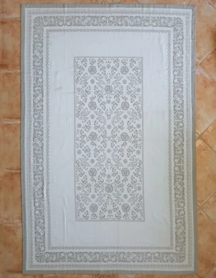 Скатерть Assorti Comfort Русский орнамент, 140х220, жаккард, бежевый купить