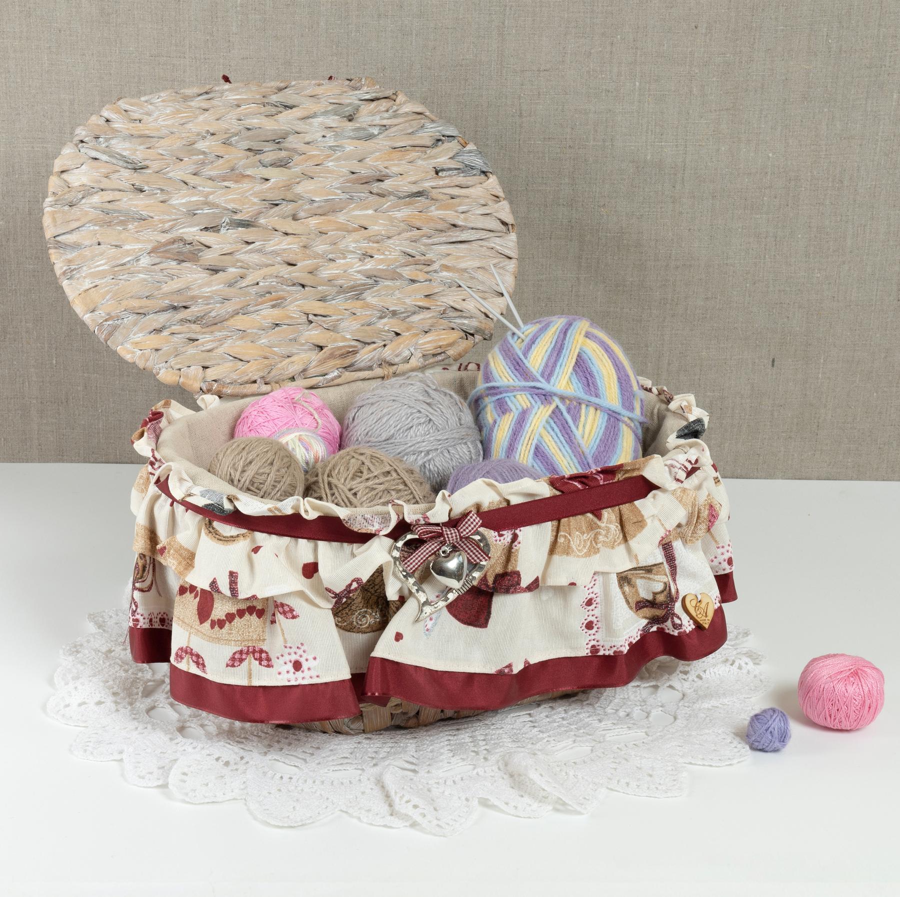 Корзина Creazioni Artistiche, Фантазия 35х21 h12 купить