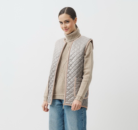 Жилет WoolHouse Локи жен, шерсть, бежевый купить