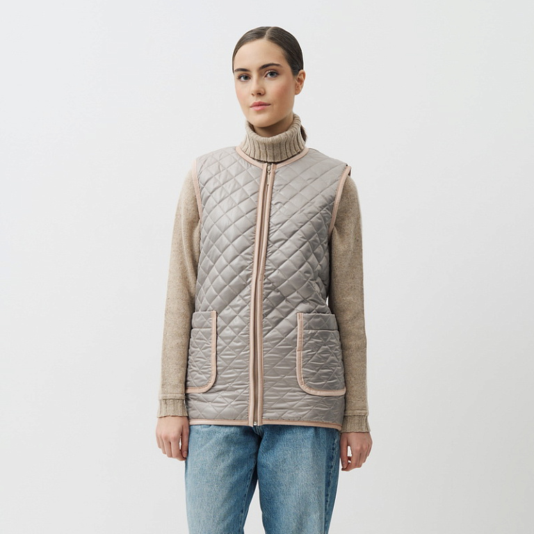 Жилет WoolHouse Локи жен, шерсть, бежевый купить