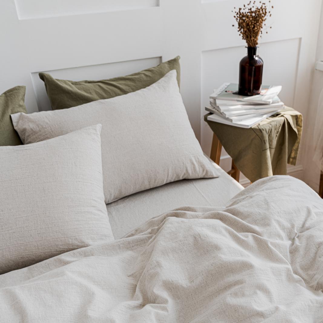 Постельное белье  MOYЁ HOME Rustic, евро, лен купить