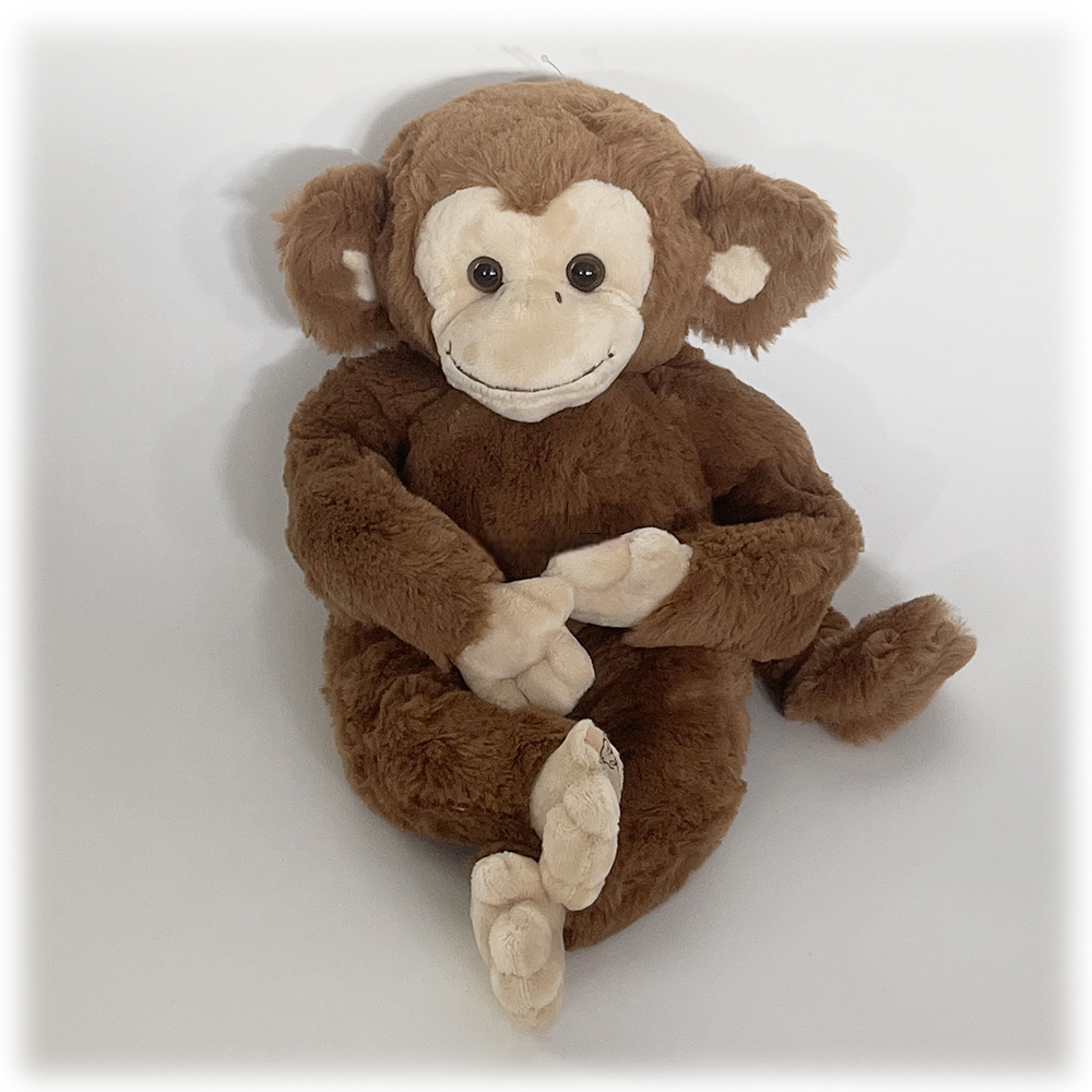 Мягкая игрушка Bukowski Обезьяна "Cute Bernard", коричневый, 40см