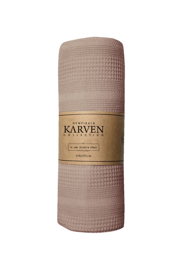 Плед Карвен Pure Simple, 210х235, кофе
