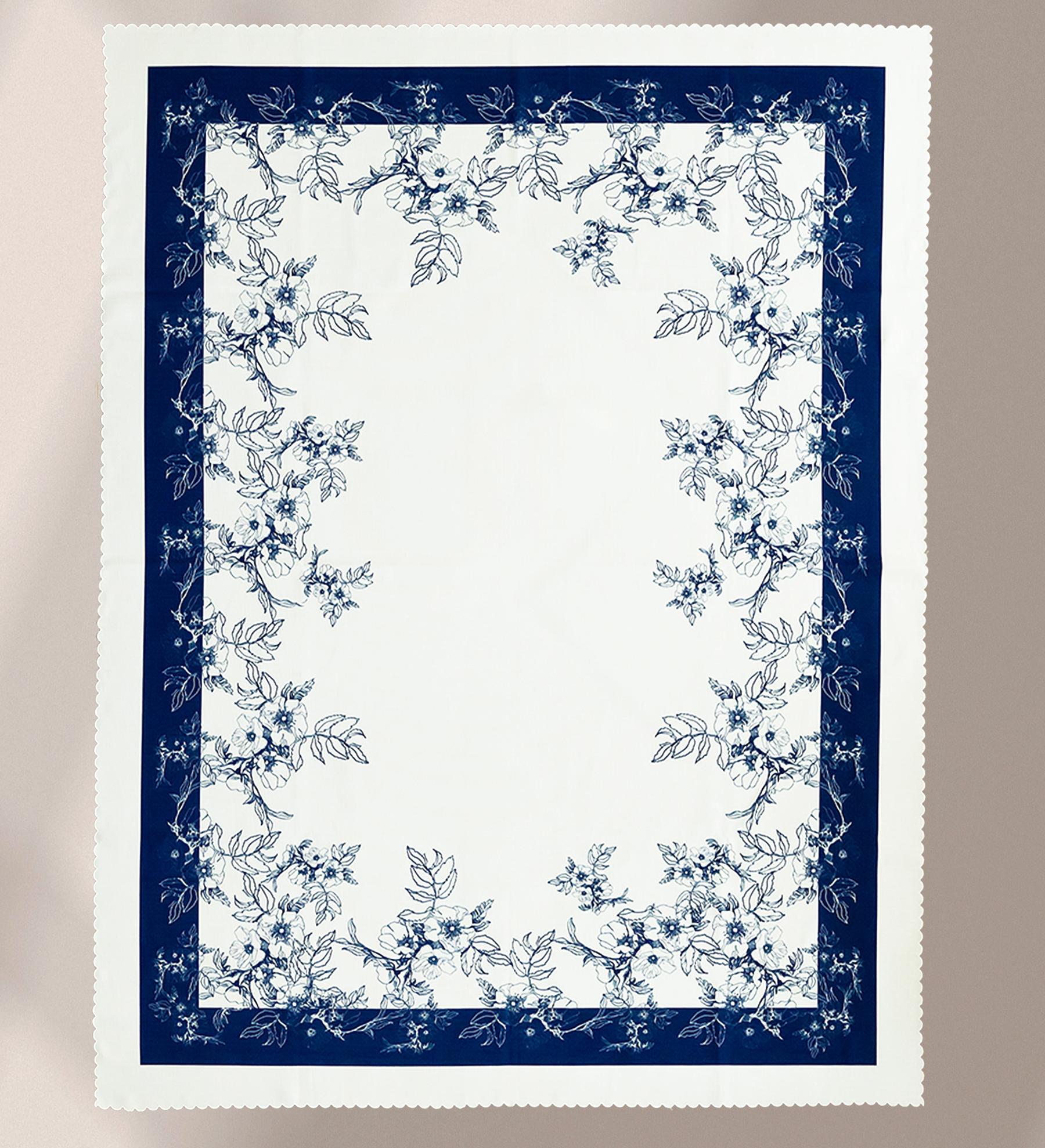 Скатерть Assorti Comfort Валери, 140х230, 230гр/м2, синий купить