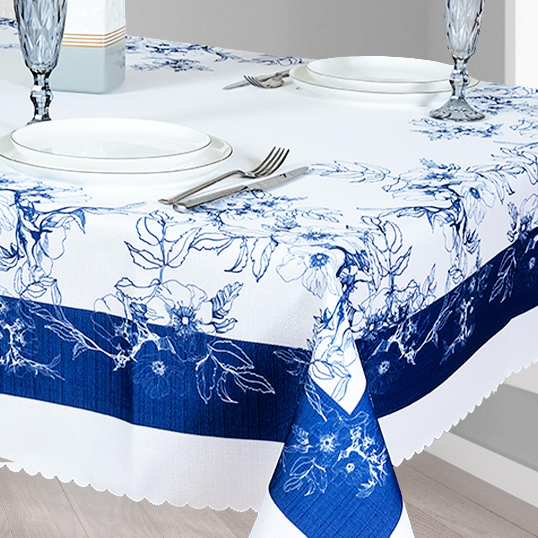 Скатерть Assorti Comfort Валери, 140х230, 230гр/м2, синий купить