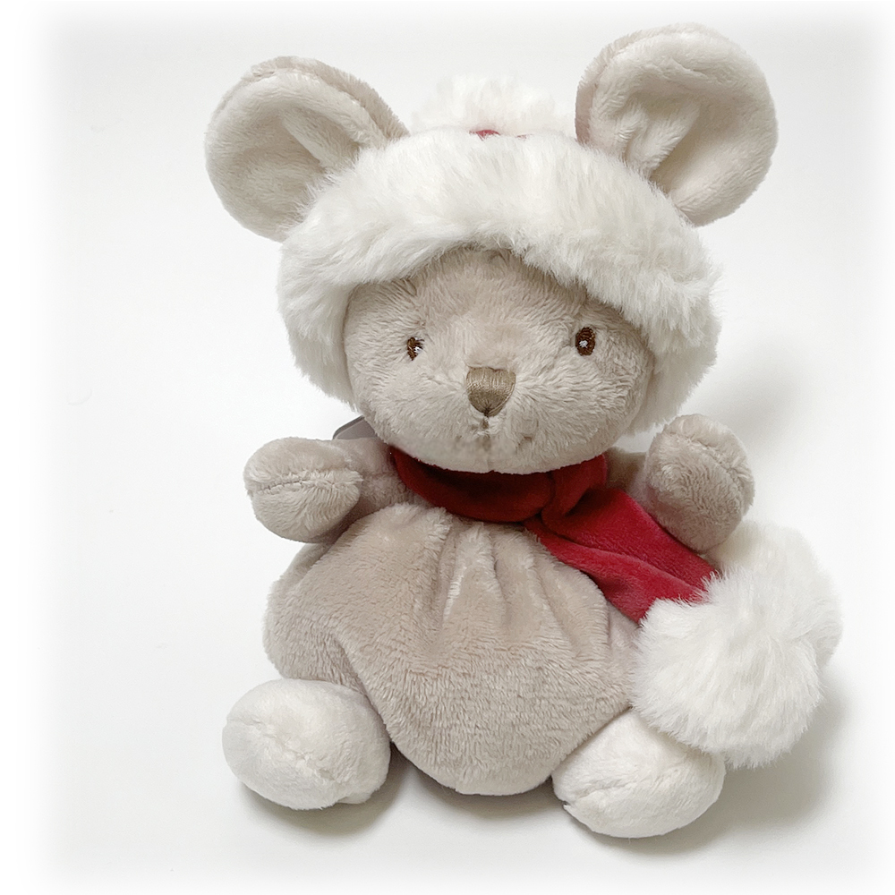 Мягкая игрушка Bukowski Мышь "Baby Mouse X-Mas", 15см