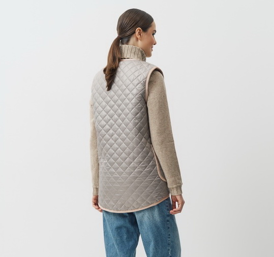 Жилет WoolHouse Локи жен, шерсть, бежевый купить