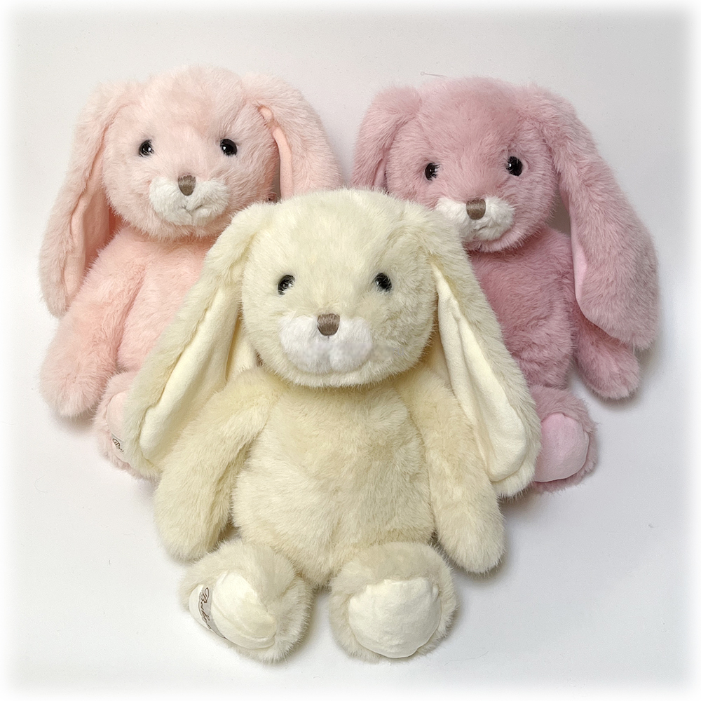 Мягкая игрушка Bukowski Заяц "Jumpy Bunny", розовый, 30см