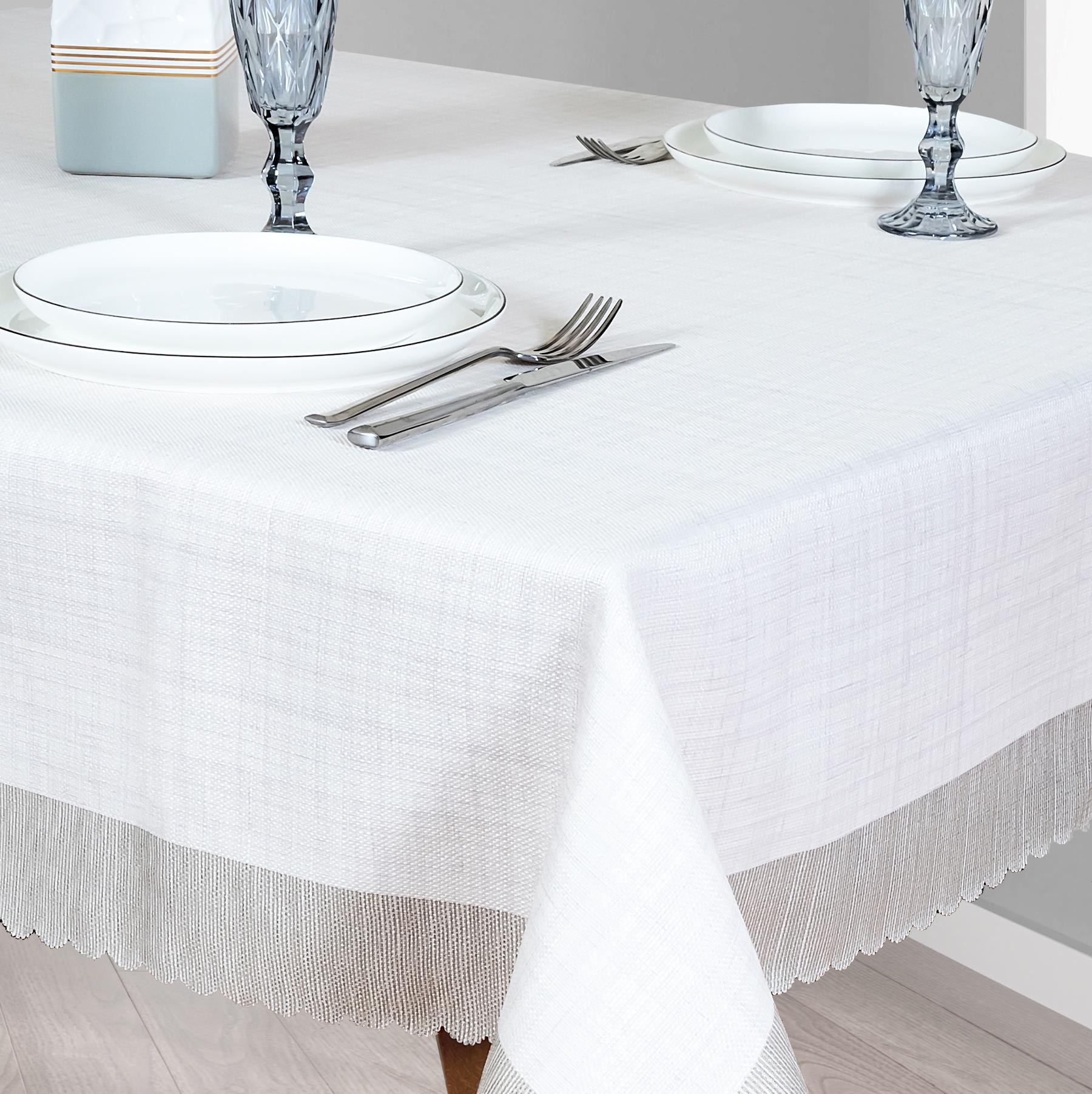 Скатерть Assorti Comfort Шарм, 140х180, 230гр/м2, бежевый купить