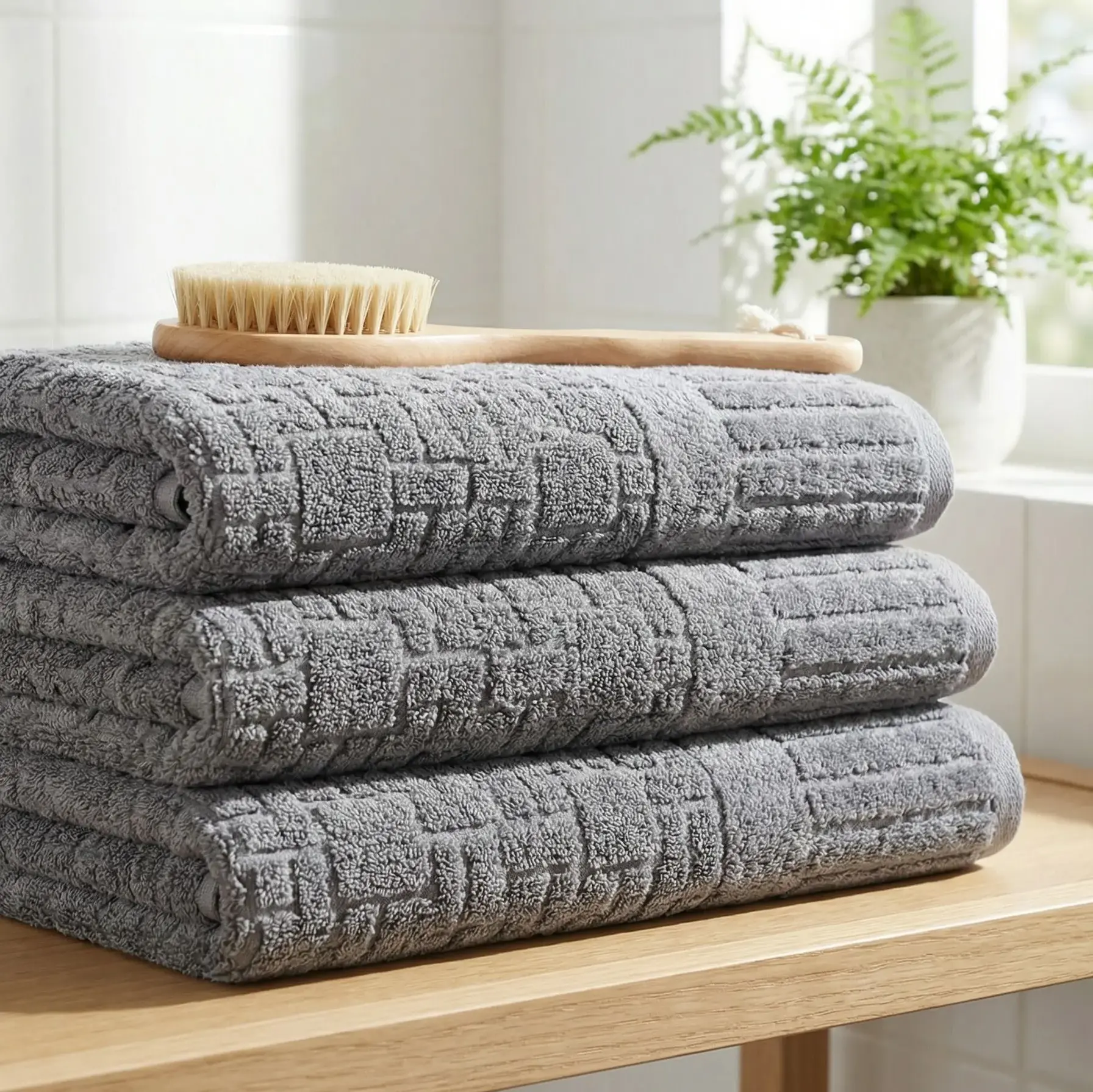 Полотенце махровое Moye home Порто, серый купить