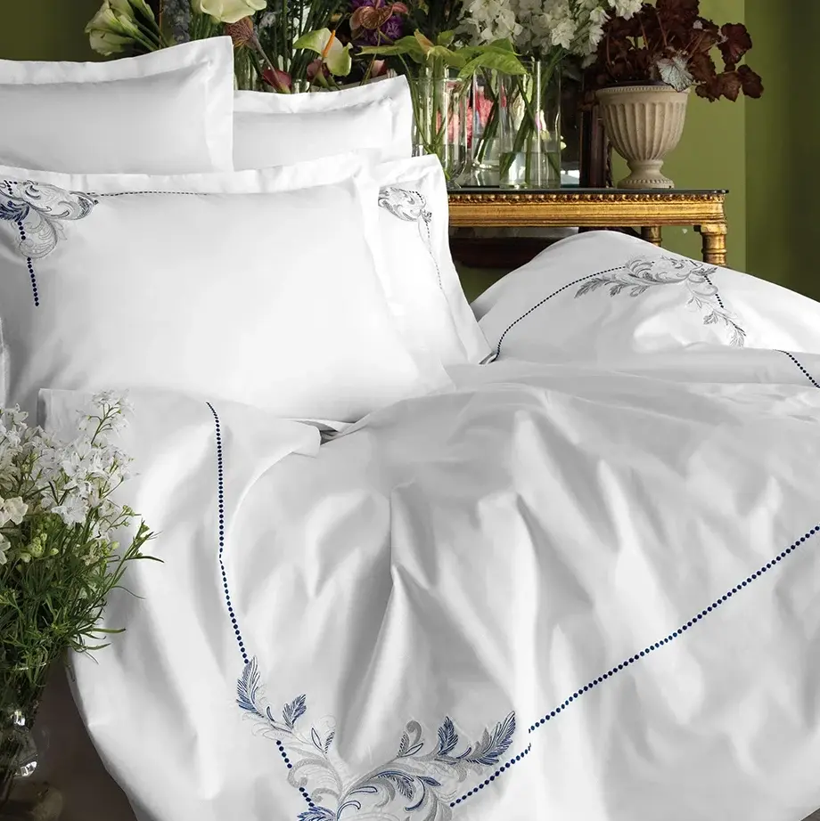 Постельное белье Issimo Home Воянт Блу, евро, сатин купить
