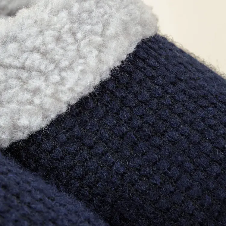 Тапочки WoolHouse Инка, 39-40, синий, шерсть купить