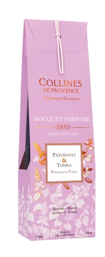 Диффузор Collines de Provence, Patchouli and Tonka 100 мл купить