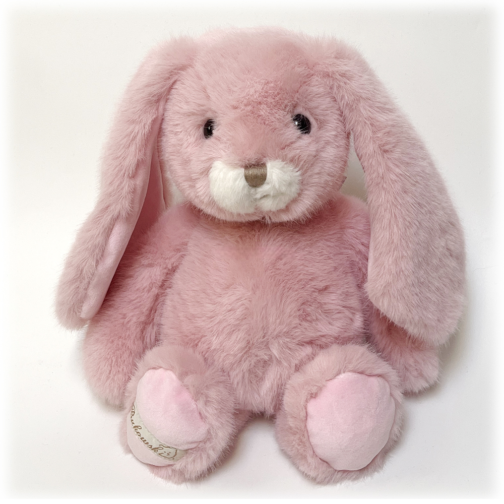 Мягкая игрушка Bukowski Заяц "Jumpy Bunny", розовый, 30см