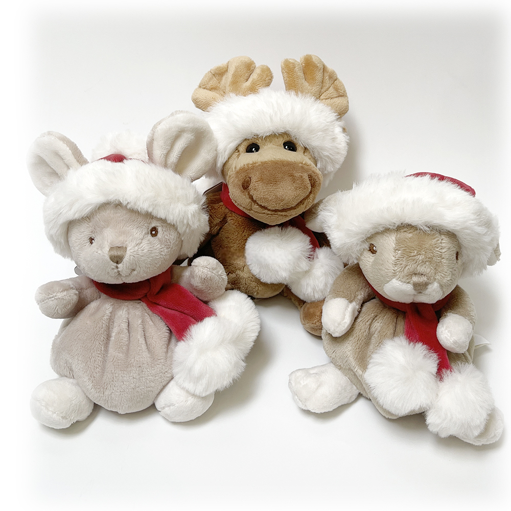 Мягкая игрушка Bukowski Мышь "Baby Mouse X-Mas", 15см
