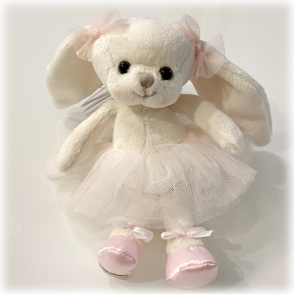 Мягкая игрушка Bukowski Заяц-балерина "Little Dancing Monique", 15см