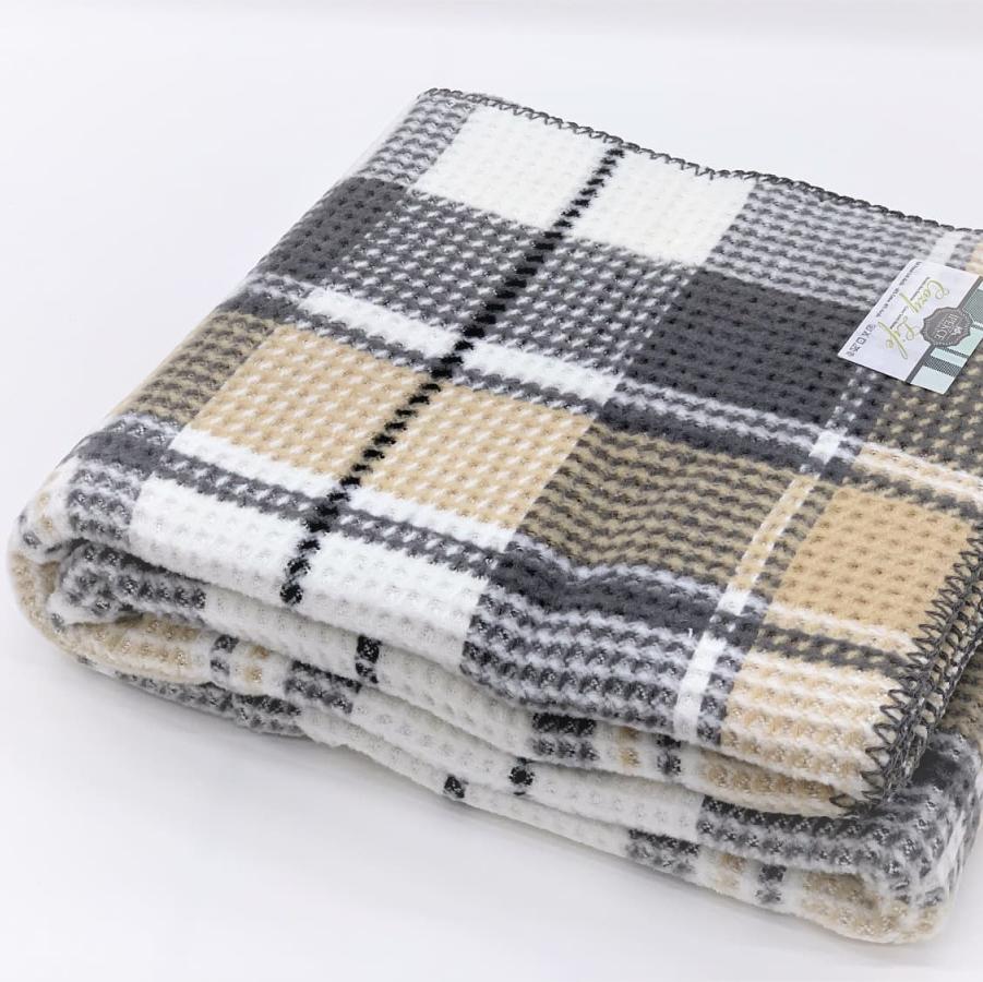 Плед Карвен Cozy Life, 180х220, серый