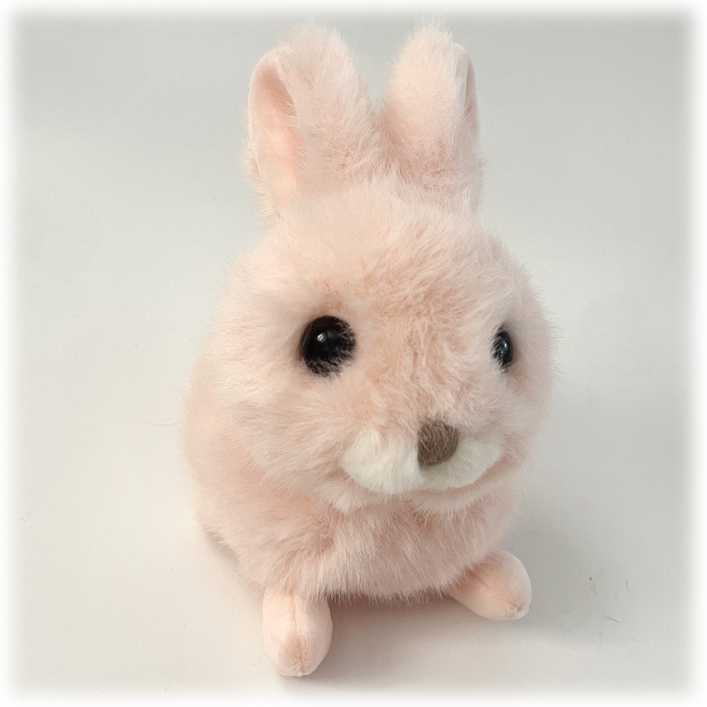 Мягкая игрушка Bukowski Заяц "Baby Bunny", персиковый, 18см
