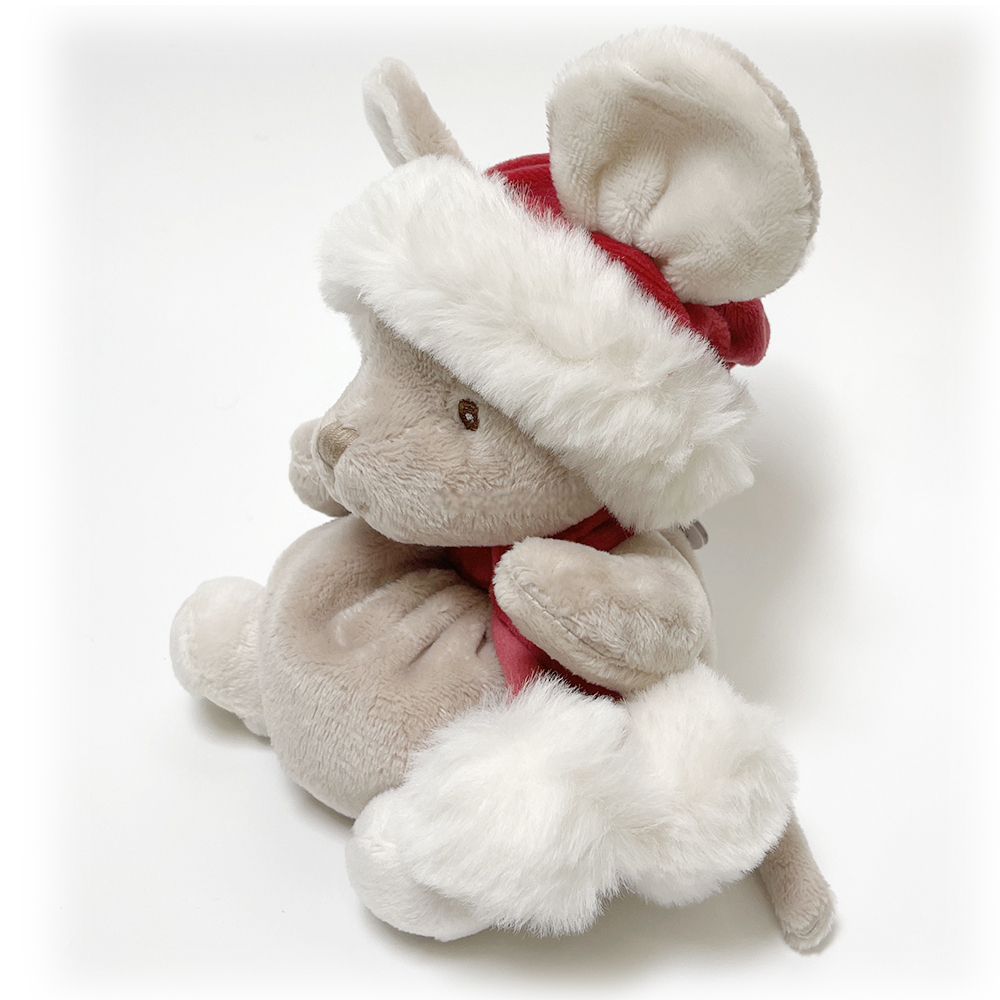 Мягкая игрушка Bukowski Мышь "Baby Mouse X-Mas", 15см