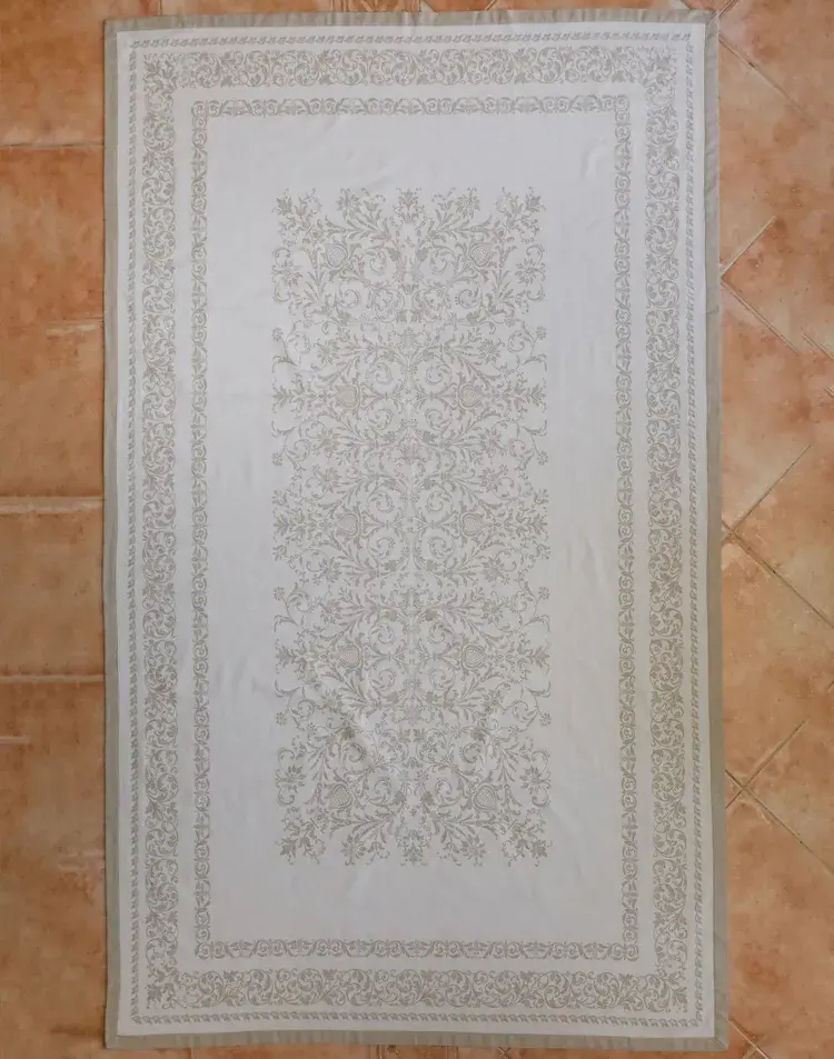 Скатерть Assorti Comfort Виньетка, 140х240, жаккард, бежевый купить