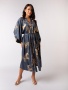 Кимоно Chantemely 240040-1, серый/рыбки купить