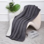Плед Assorti Comfort Моно, 200х220, хлопок, серый купить