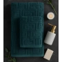 Полотенце махровое Moye home Geometric, зеленый купить