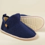 Тапочки WoolHouse Стем, 38-39, синий, шерсть купить