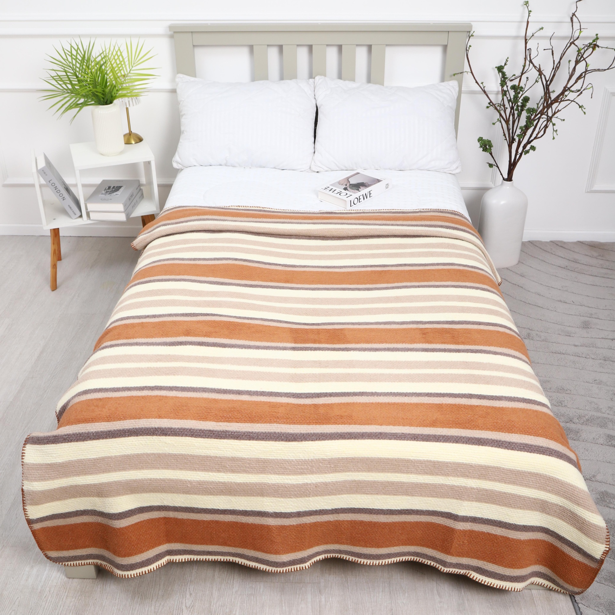 Плед Assorti Comfort Ривьера, 150х200, хлопок, беж купить