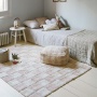 Ковер Lillaland Шахматы, 90х130, розовый купить