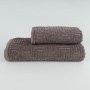Полотенце махровое Moye home Geometric, коричневый купить