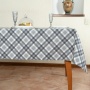 Скатерть Assorti Comfort Шотландка, 140х220, 65% хл., 35% пэ, серый купить