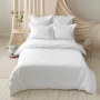 Постельное белье MOYЁ HOME White, 2сп, страйп-сатин купить