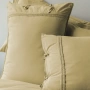 Постельное белье Issimo Home Дропе, сафрон, евро, поплин купить