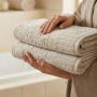 Полотенце махровое Moye home Порто, бежевый купить