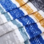 Плед Assorti Comfort Акварель, 200х220, хлопок, синий купить