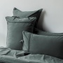 Постельное белье Issimo Home Дропе, серый, евро, поплин купить