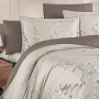 Постельное белье DO&CO Renja, евро, бежевый купить