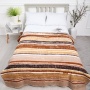 Плед Assorti Comfort Акварель, 150х200, хлопок, коричневый купить
