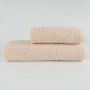 Полотенце махровое Moye home Geometric, бежевый купить