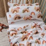 Детское постельное белье с пледом MOYЁ HOME Dino, муслин купить