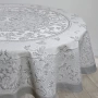 Скатерть Яковлевский жаккард, Овальная, D=183, серый купить