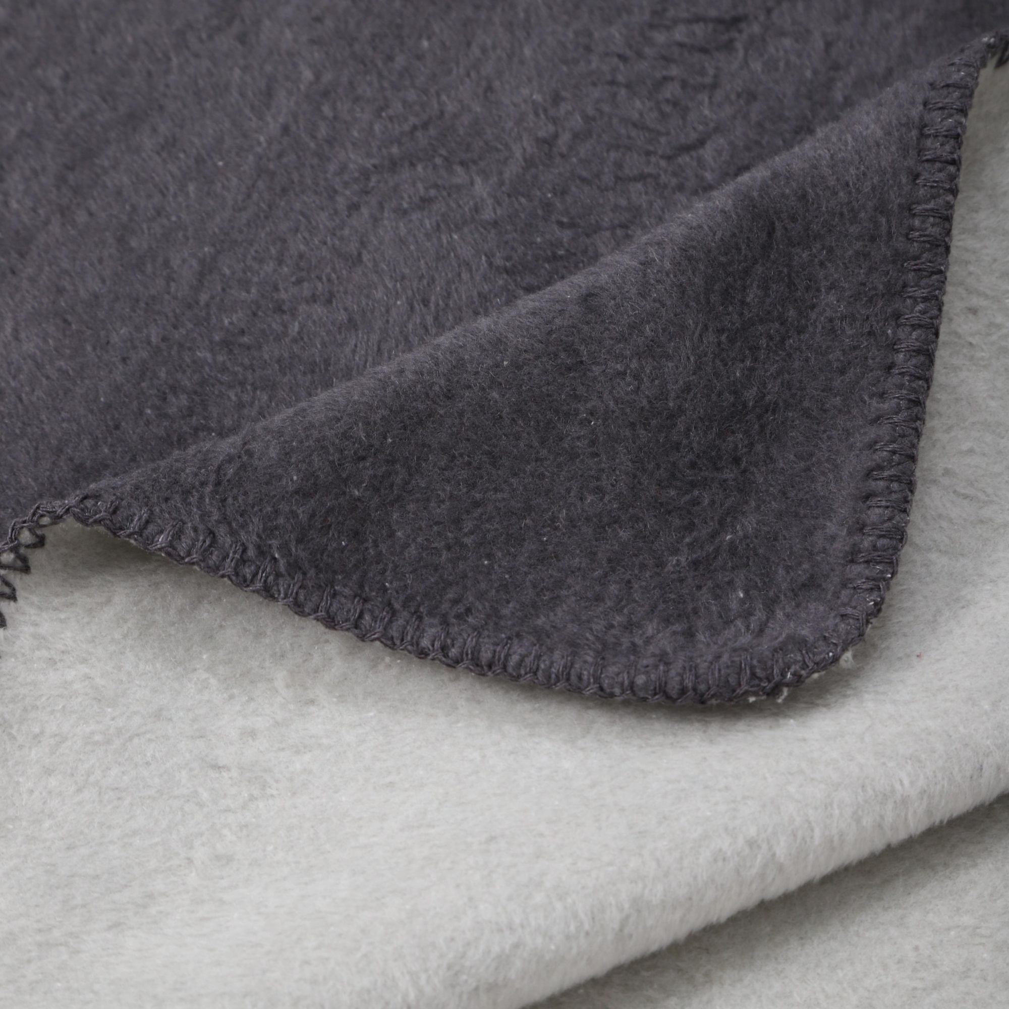 Плед Assorti Comfort Моно, 200х220, хлопок, серый купить