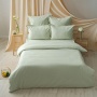 Постельное белье MOYЁ HOME Green, 2сп, страйп-сатин купить