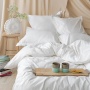 Постельное белье MOYЁ HOME White, 2сп, страйп-сатин купить
