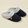 Тапочки WoolHouse Инка, 39-40, синий, шерсть купить