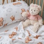 Детское постельное белье с пледом MOYЁ HOME Teddy, муслин купить