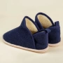 Тапочки WoolHouse Стем, 38-39, синий, шерсть купить