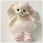 Мягкая игрушка Bukowski Заяц-балерина "Little Dancing Monique", 15см