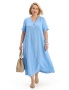Платье Norveg Plus size, голубой купить